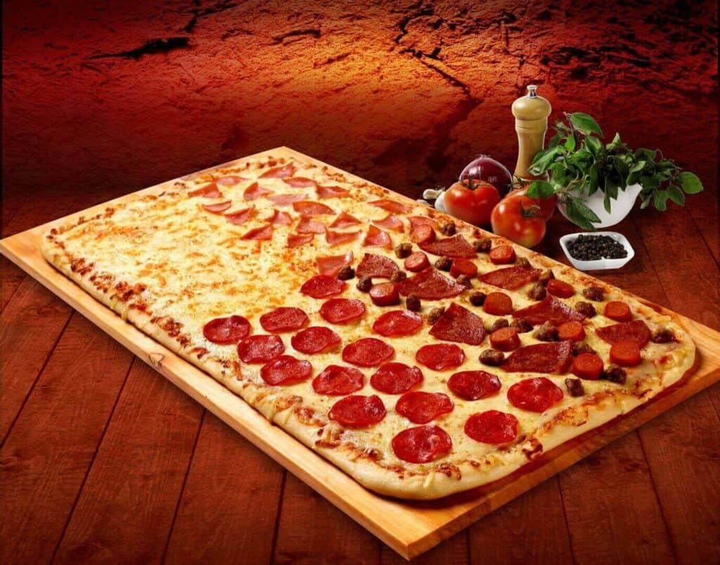 Rectangular pizza